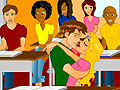                                                                     First Classroom Kissing ﺔﺒﻌﻟ