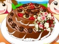                                                                     Beautiful Chocolate Cake ﺔﺒﻌﻟ