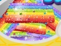                                                                     Rainbow sugar Cookies ﺔﺒﻌﻟ