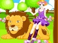                                                                     Princess With Lion ﺔﺒﻌﻟ