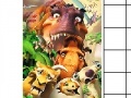                                                                     Ice Age 3. Dawn of the Dinosaurs puzzle ﺔﺒﻌﻟ