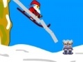                                                                     Santa Claus on a sledge ﺔﺒﻌﻟ