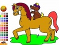                                                                     Horse and Dog Coloring ﺔﺒﻌﻟ