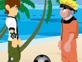                                                                     Naruto and Ben 10 play volleyball ﺔﺒﻌﻟ