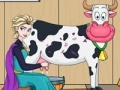                                                                     Elsa milking cow ﺔﺒﻌﻟ