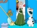                                                                     Frozen Elsa Winter Bathroom Cleaning  ﺔﺒﻌﻟ