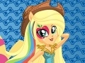                                                                     Equestria Girls: Rainbow Rocks - Applejack Dress Up ﺔﺒﻌﻟ