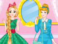                                                                    Rapunzel Vs Cinderella Fashion battle ﺔﺒﻌﻟ