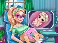                                                                     Super Barbie Pregnant Check-Up ﺔﺒﻌﻟ