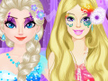                                                                     Elsa vs Barbie Make Up Contest ﺔﺒﻌﻟ