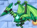                                                                     Combine! Dino Robot - Ptera Green  ﺔﺒﻌﻟ