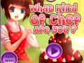                                                                     What kind of chef are you?  ﺔﺒﻌﻟ
