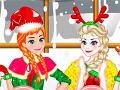                                                                     Elsa And Anna Christmas Day ﺔﺒﻌﻟ