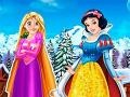                                                                     Rapunzel And Snow White Winter Dress Up ﺔﺒﻌﻟ