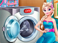                                                                     Elsa Wash Clothes ﺔﺒﻌﻟ