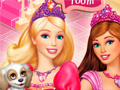                                                                     Barbie Princess Room ﺔﺒﻌﻟ
