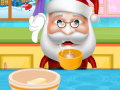                                                                     Santa Cooking Santa Sugar Cookie ﺔﺒﻌﻟ
