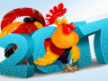                                                                     Year of the Rooster 2017 ﺔﺒﻌﻟ