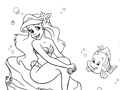                                                                     Mermaid: Coloring For Kids ﺔﺒﻌﻟ