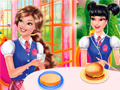                                                                     Princesses Burger Cooking ﺔﺒﻌﻟ