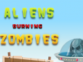                                                                     Aliens Burning Zombies ﺔﺒﻌﻟ