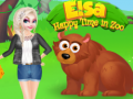                                                                     Elsa Happy Time In Zoo ﺔﺒﻌﻟ