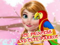                                                                     Ice Princess And Cute Parrot ﺔﺒﻌﻟ