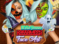                                                                     Kylie Jenner Halloween Face Art ﺔﺒﻌﻟ