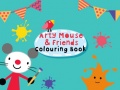                                                                     Arty Mouse & Friends Coloring Book ﺔﺒﻌﻟ