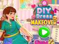                                                                     DIY Dress Makeover ﺔﺒﻌﻟ