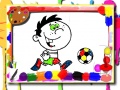                                                                     Football Coloring Time ﺔﺒﻌﻟ