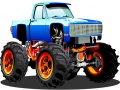                                                                     Monster Truck Puzzle ﺔﺒﻌﻟ