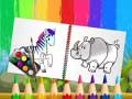                                                                     Funny Animals Coloring Book ﺔﺒﻌﻟ