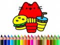                                                                     Back To School: Cute Cats Coloring ﺔﺒﻌﻟ