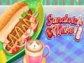                                                                     Sandwich Maker ﺔﺒﻌﻟ