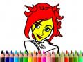                                                                     Back To School: Cute Girl Coloring ﺔﺒﻌﻟ