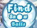                                                                     Find Snow Balls ﺔﺒﻌﻟ