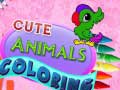                                                                     Cute Animals Coloring ﺔﺒﻌﻟ
