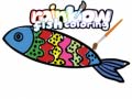                                                                     Rainbow Fish Coloring ﺔﺒﻌﻟ