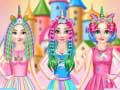                                                                     Princesses Rainbow Unicorn Hair Salon ﺔﺒﻌﻟ