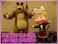                                                                     Pink Little Girl and Bear Moments ﺔﺒﻌﻟ