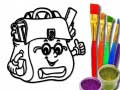                                                                     Back To School: School Bag Coloring Book ﺔﺒﻌﻟ