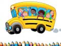                                                                     School Bus Coloring Book ﺔﺒﻌﻟ