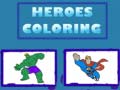                                                                     Heroes Coloring  ﺔﺒﻌﻟ