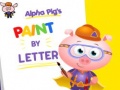                                                                     Alpha Pig's Paint By Letter ﺔﺒﻌﻟ