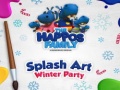                                                                     The Happos Family Splash Art Winter Party ﺔﺒﻌﻟ