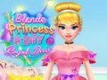                                                                     Blonde Princess #DIY Royal Dress ﺔﺒﻌﻟ