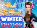                                                                     What To Wear Winter Edition ﺔﺒﻌﻟ