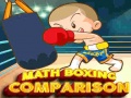                                                                     Math Boxing Comparison ﺔﺒﻌﻟ