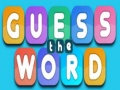                                                                     Guess The Word ﺔﺒﻌﻟ